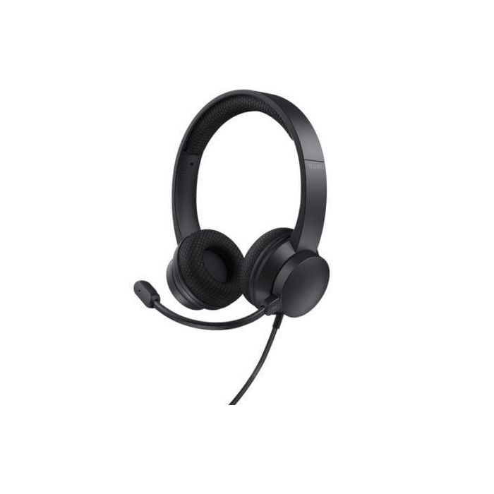 Auriculares Trust HS-260/ con Micrófono/ USB/ Negros Auriculares Trust HS-260/ con Micrófono/ USB/ Negros