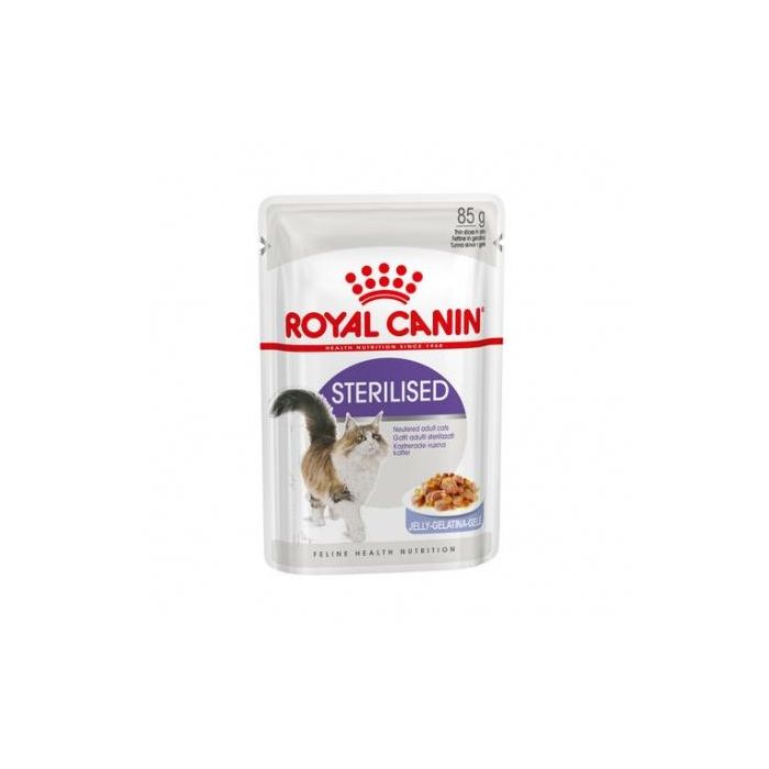Royal Canin Feline Sterilised Jelly - 12 Bolsitas de 85 gr Royal Canin Feline Sterilised Jelly - 12 Bolsitas de 85 gr