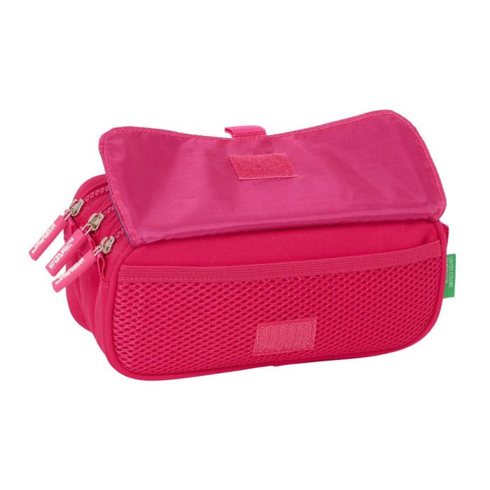 Bolso Escolar Portatodo Safta Triple Big Benetton Cherry 100x215x80 mm 3 Bolso Escolar Portatodo Safta Triple Big Benetton Cherry 100x215x80 mm 3