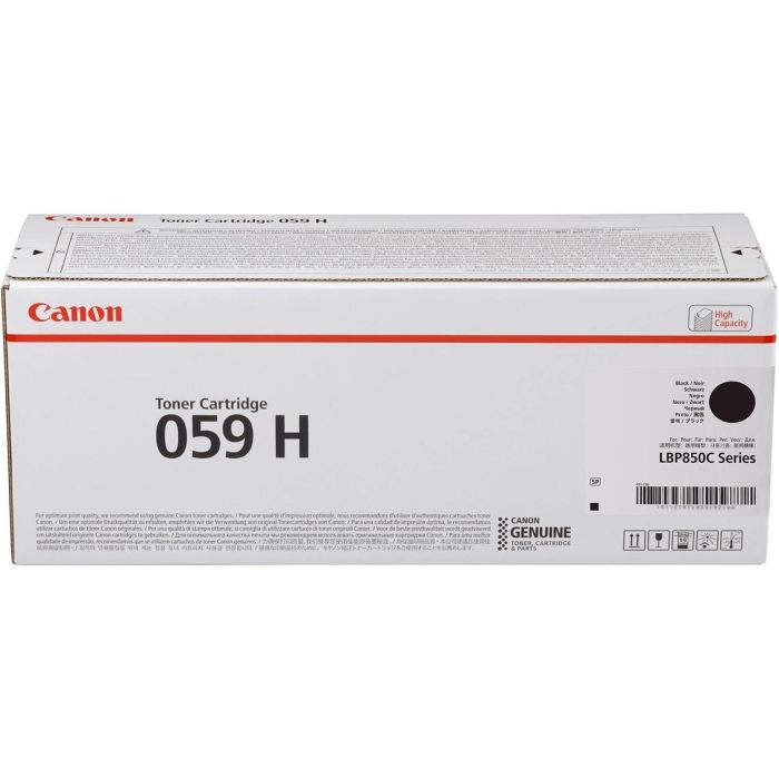 Toner Canon 059H Negro 15500 Paginas Toner Canon 059H Negro 15500 Paginas