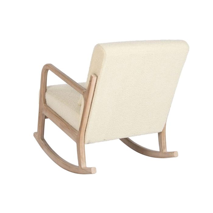Mecedora Moderno DKD Home Decor Blanco Natural 88 x 78 x 66 cm 1 Mecedora Moderno DKD Home Decor Blanco Natural 88 x 78 x 66 cm 1