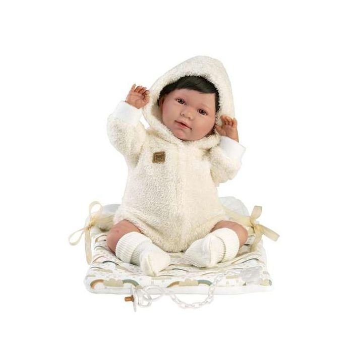 Muñeca mimi llorona con saquito. 42cm cuerpo tela 1 Muñeca mimi llorona con saquito. 42cm cuerpo tela 1