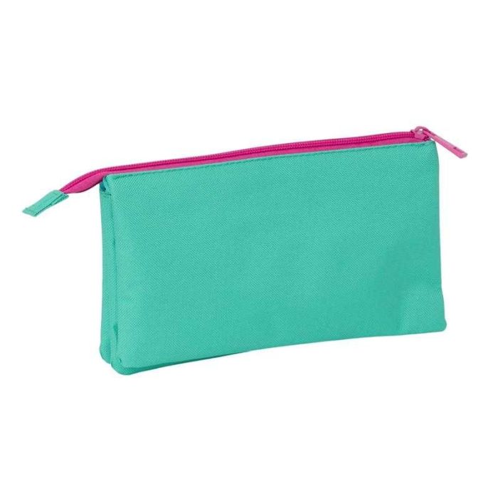 Bolso Escolar Portatodo Safta Triple Nait Nait Verde Mint 120x220x30 mm 1 Bolso Escolar Portatodo Safta Triple Nait Nait Verde Mint 120x220x30 mm 1