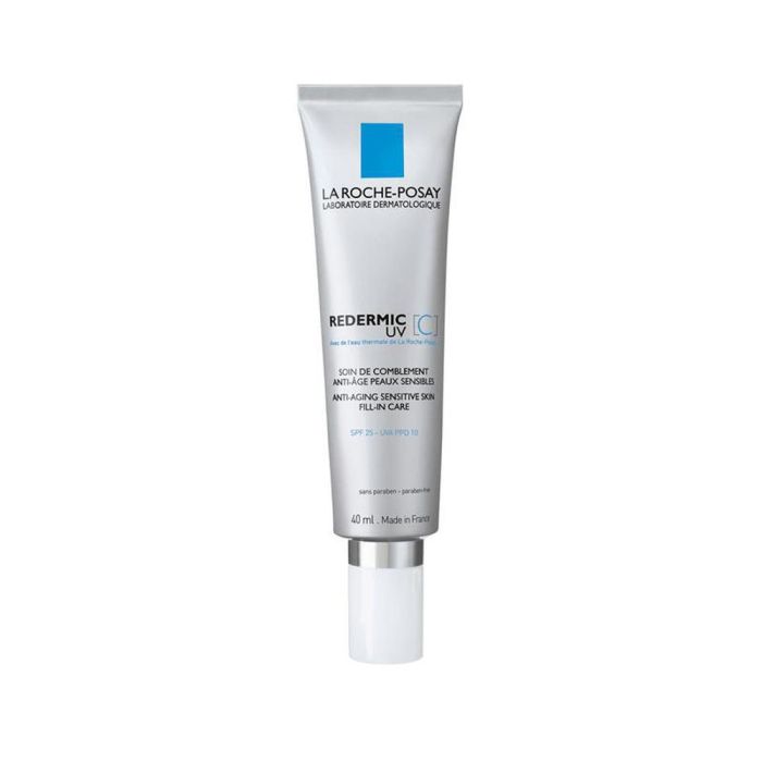 La Roche Posay Redermic C Crema Facial Vitamina C Pura 5% Ácido Hialurónico Antiarrugas Reafirmante SPF 25 Piel Normal a Mixta 40ml