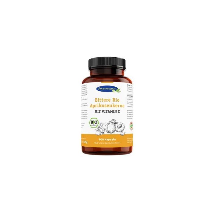 Bittere Bio Aprikosenkerner Sem Albaricoque 160Cap