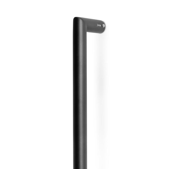 JANDEL 700.252 Manillón Atoll de Acero Inoxidable Negro Mate 1200 mm para Puertas de Paso o Entrada