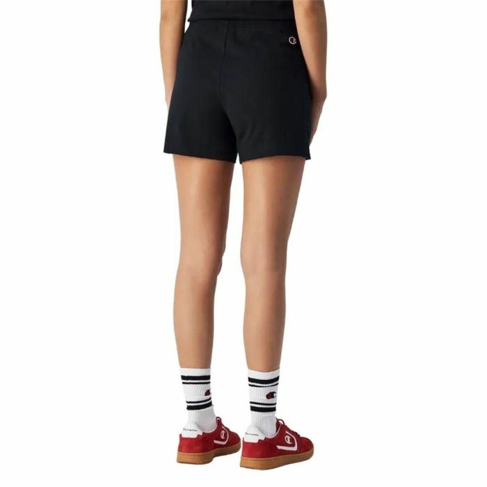 Pantalones Cortos Deportivos para Mujer Champion Negro 1