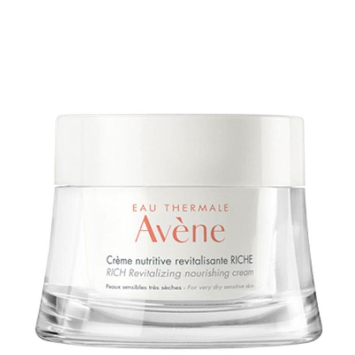Avène LOS ESENCIALES Crema Nutritiva Revitalizante 50 ml - Tratamiento Facial Hidratante Piel Seca y Apagada, Antifatiga
