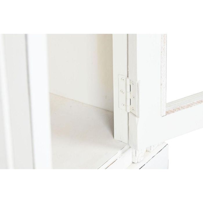 Aparador Home ESPRIT Blanco Cristal Madera de mango 180 x 40 x 100 cm 3