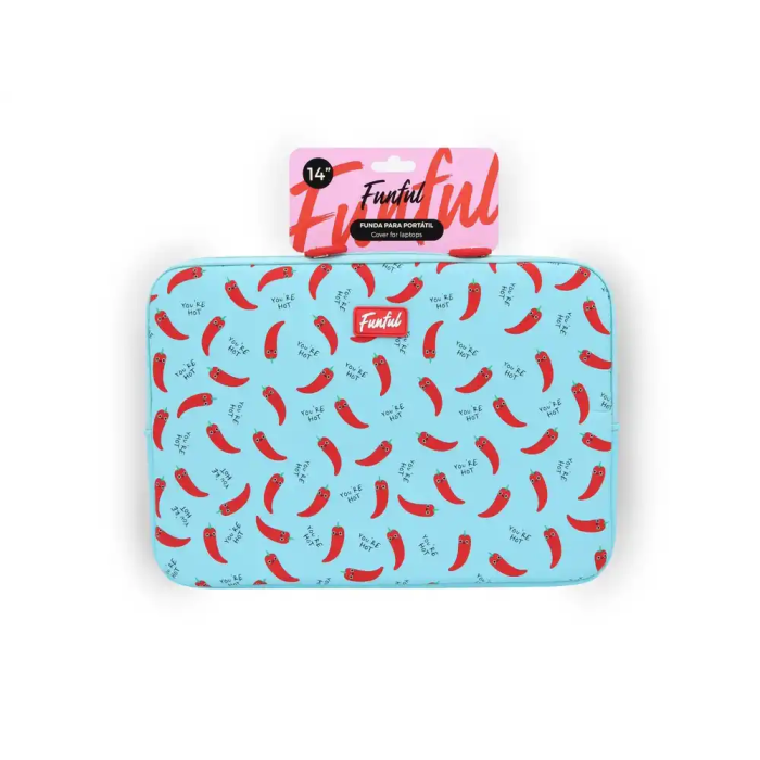 Wondee Funda Portatil 14 Pulgadas Funful Chili 2