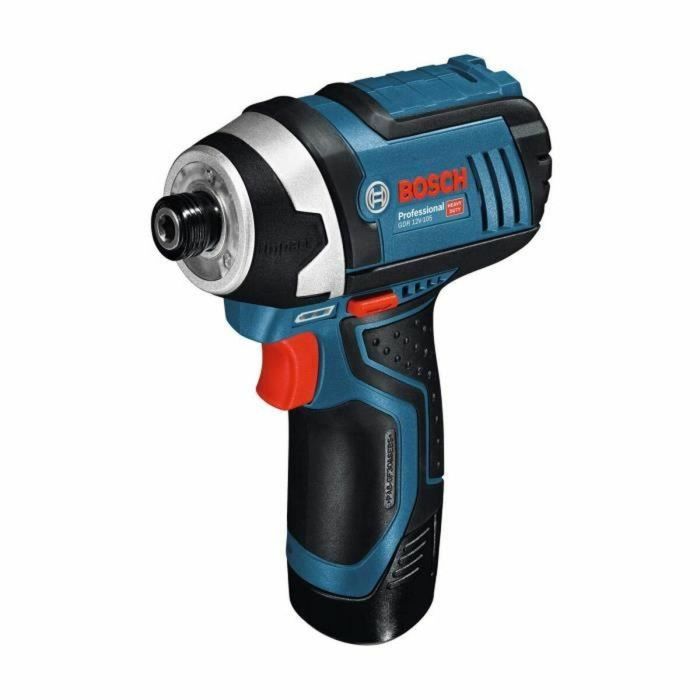 Bosch Professional GDR 12V-105 atornillador de impacto + 2 baterías 2.0Ah + LBOXX - 06019A6977 2