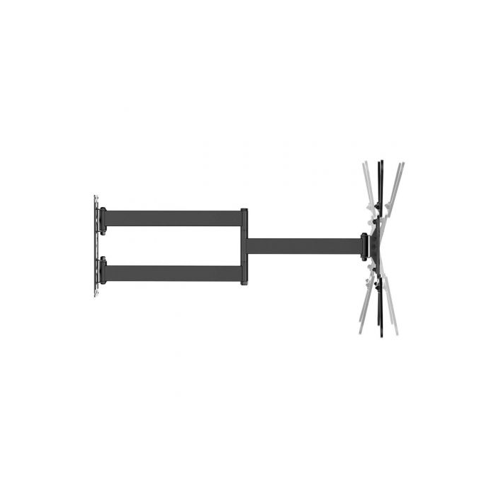 Soporte de Pared Giratorio/ Inclinable/ Nivelable Aisens WT65TSLE-383 para Monitores y TV de 23-65"/ hasta 35kg 1 Soporte de Pared Giratorio/ Inclinable/ Nivelable Aisens WT65TSLE-383 para Monitores y TV de 23-65"/ hasta 35kg 1