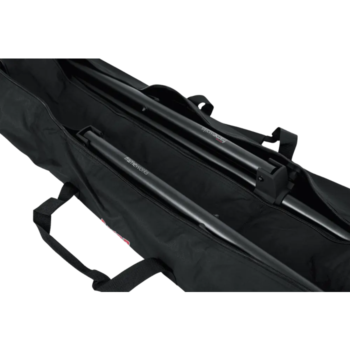 Gator Funda Doble para Soportes de Altavoz hasta 58", Nylon, 43x3x52 cm 2