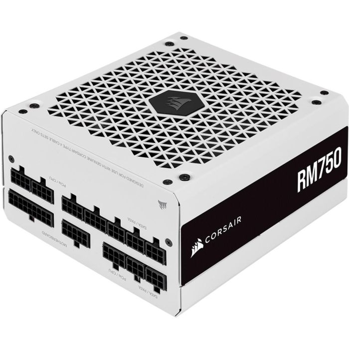 Corsair RM750 Fuente de Alimentación 750W White Series 80+ Gold