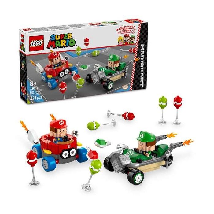 Juego de construccion mario kart bebé mario vs. bebé luigi lego super mario 2 Juego de construccion mario kart bebé mario vs. bebé luigi lego super mario 2