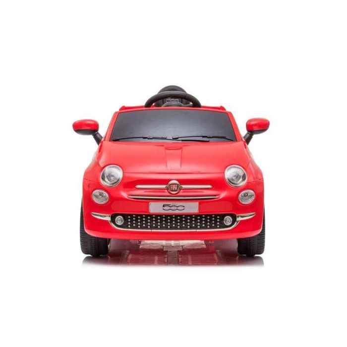 Injusa Coche Fiat 500 Rojo Bateria 12V 113x67.5x53cm
