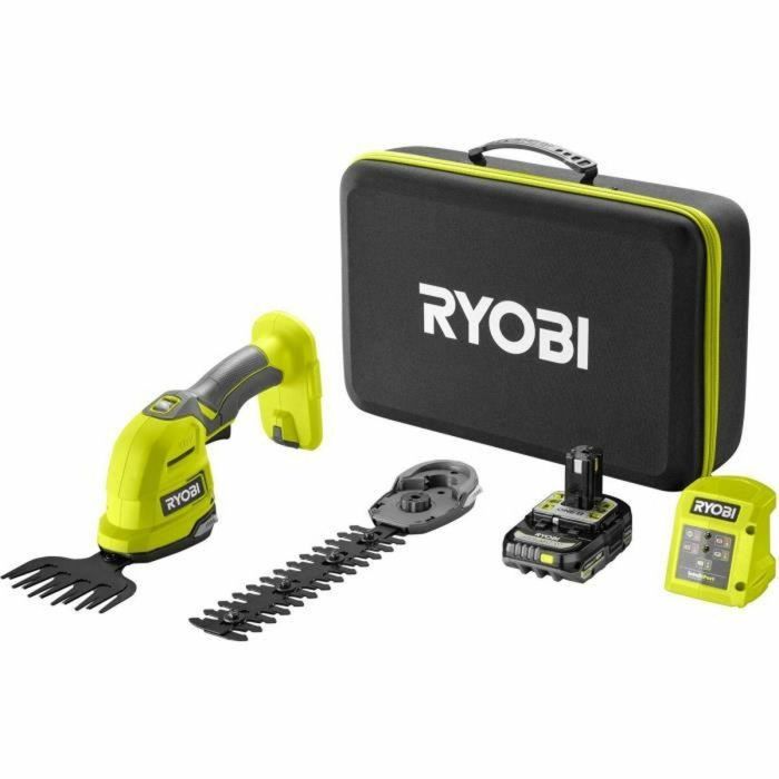Ryobi RYO4892210218063 Tijera Cortasetos Escultor de Plantas 18V + Batería 2.0 Ah, Cargador 1.5 A y Estuche 0 Ryobi RYO4892210218063 Tijera Cortasetos Escultor de Plantas 18V + Batería 2.0 Ah, Cargador 1.5 A y Estuche 0