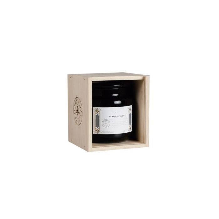 Vela Tarro Apotewc Wood-Clove+Caja 9,5X11Cm 1Ud Vela Tarro Apotewc Wood-Clove+Caja 9,5X11Cm 1Ud