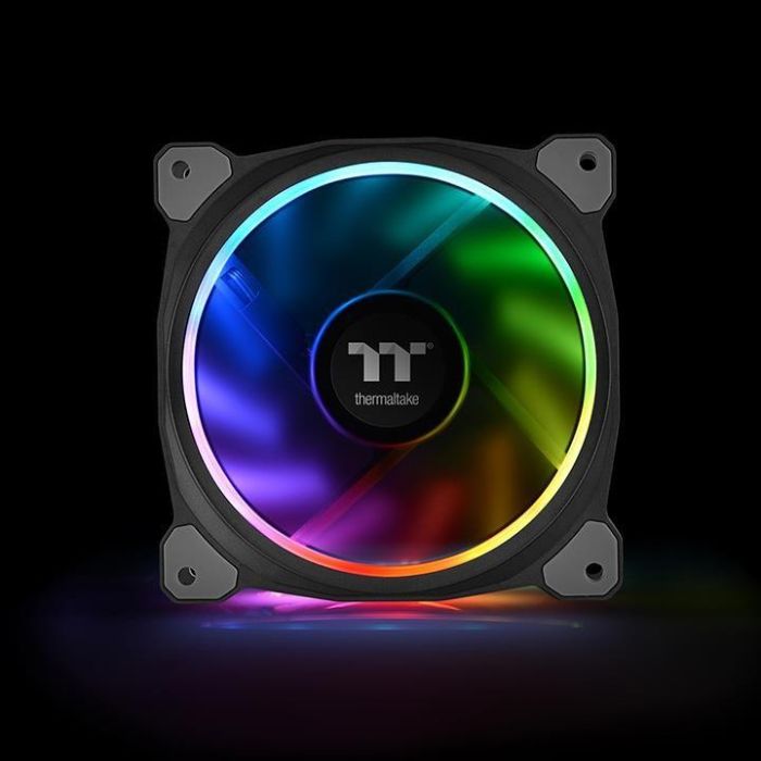 120mm Thermaltake Riing Plus 12 RGB Kit 3x Fan +3x Lumi 1 120mm Thermaltake Riing Plus 12 RGB Kit 3x Fan +3x Lumi 1