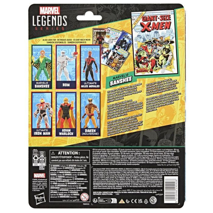 Figura Marvel's Banshee X-Men Marvel Legends 15cm 10 Figura Marvel's Banshee X-Men Marvel Legends 15cm 10