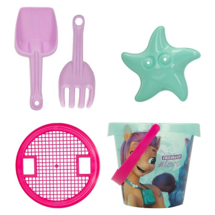 Set de Juguetes de Playa My Little Pony Ø 14 cm Polipropileno (24 Unidades) 3