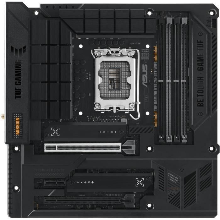 ASUS ASU1693724282063 Placa base TUF GAMING B760M-BTF WiFi LGA 1700 DDR5 Micro ATX 0 ASUS ASU1693724282063 Placa base TUF GAMING B760M-BTF WiFi LGA 1700 DDR5 Micro ATX 0