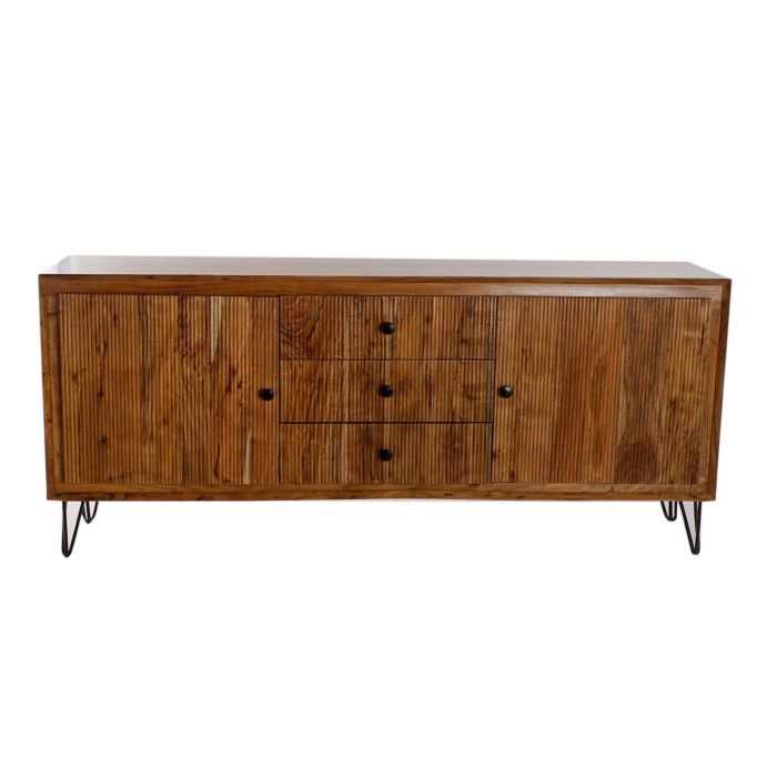 DKD Home Decor Buffet Colonial Marrón Negro 178 x 77 x 40 cm 8