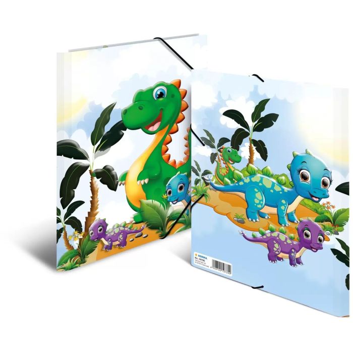 HERMA Sammelmappe A4 Dinos Pappe 3 HERMA Sammelmappe A4 Dinos Pappe 3