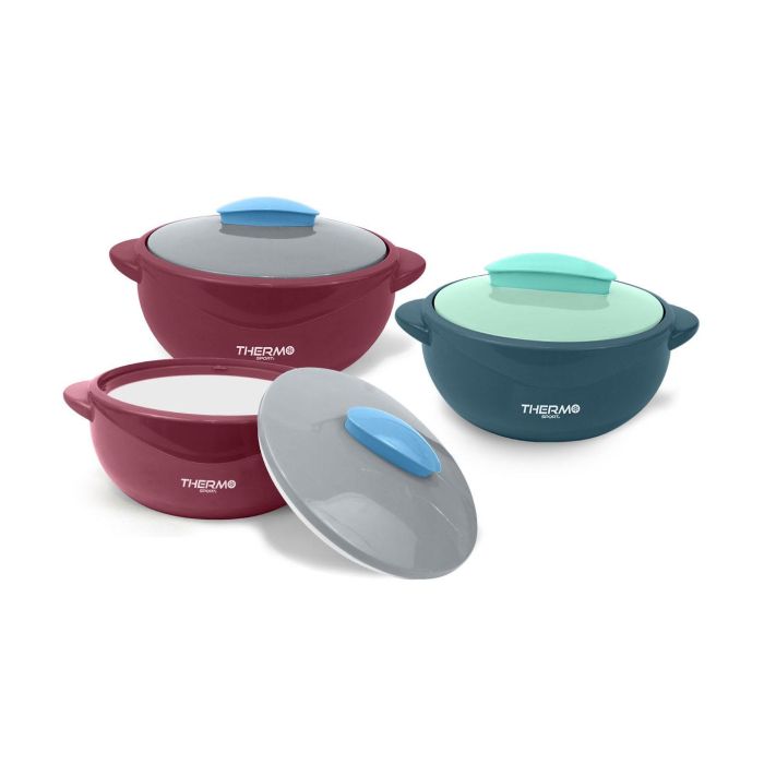 Thermosport Termo para Alimentos de Plástico 1800 ml con Dimensiones 25 x 20 x 10.5 cm (12 Unidades)