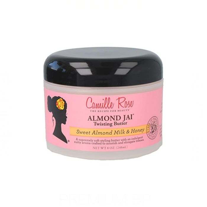 Camille Rose Mascarilla para peinar Almond Jai Twisting Butter 240 ml - Nutre y alarga el cabello