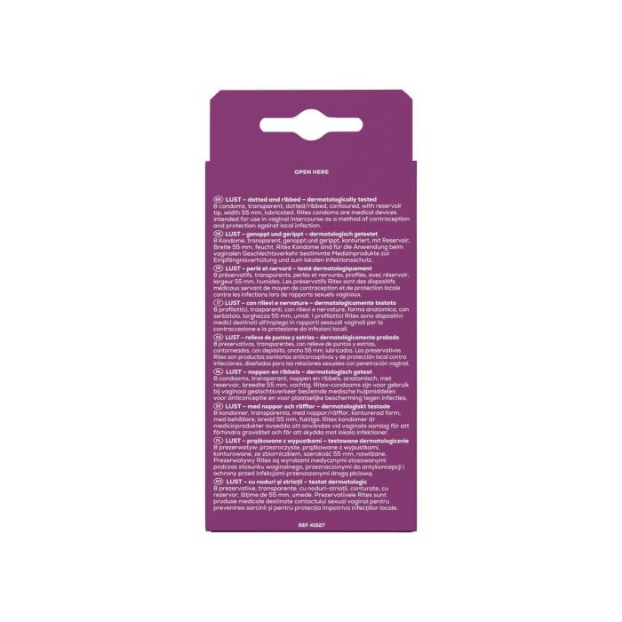 Preservativos Ritex Lust 10