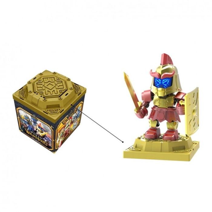 Bizak Heropod World Of Armours Figura Guerrero Electrónico Articulado con Luces LED y Sonidos, Coleccionable 12cm 1