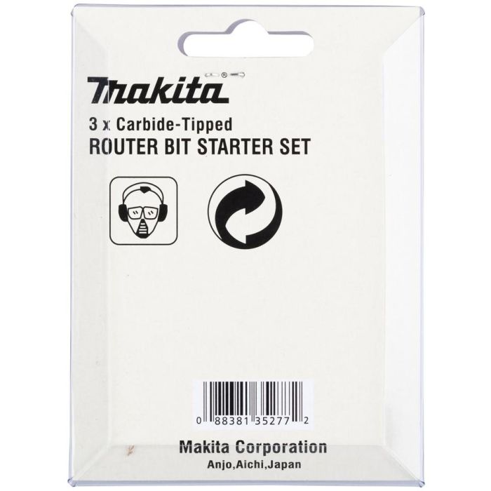 Makita D-30209 Fräser-Set 3Stk 2