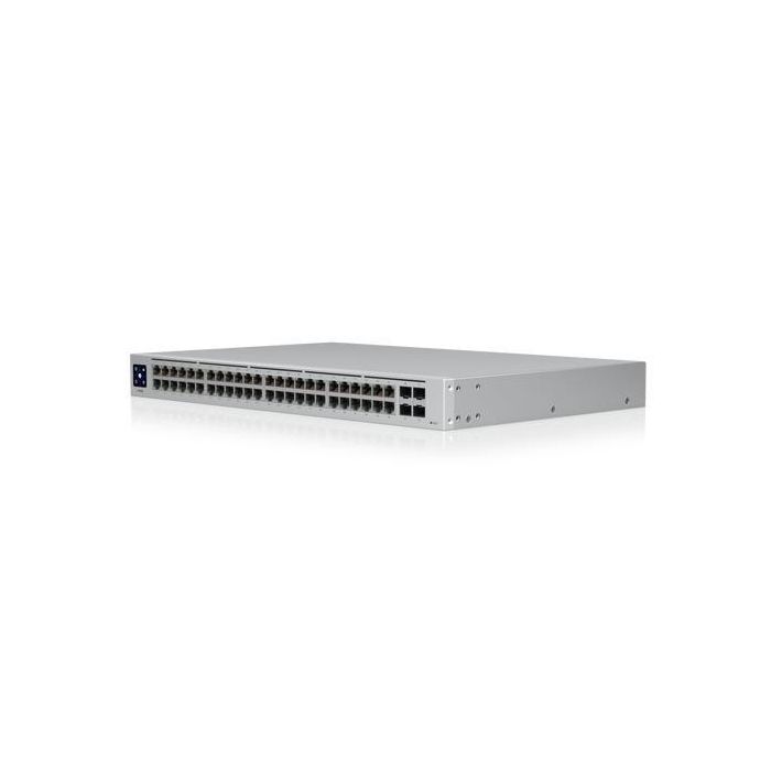 Ubiquiti USW-48-POE UniFi Switch Gestionado L2 48 Puertos Gigabit Ethernet + 4 SFP PoE+ Montaje Rack 195W 0 Ubiquiti USW-48-POE UniFi Switch Gestionado L2 48 Puertos Gigabit Ethernet + 4 SFP PoE+ Montaje Rack 195W 0