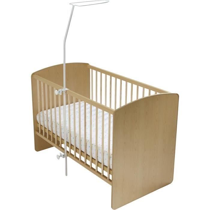 DOMIVA Flecha simple para cuna - Blanco - Altura 152 cm DOMIVA Flecha simple para cuna - Blanco - Altura 152 cm