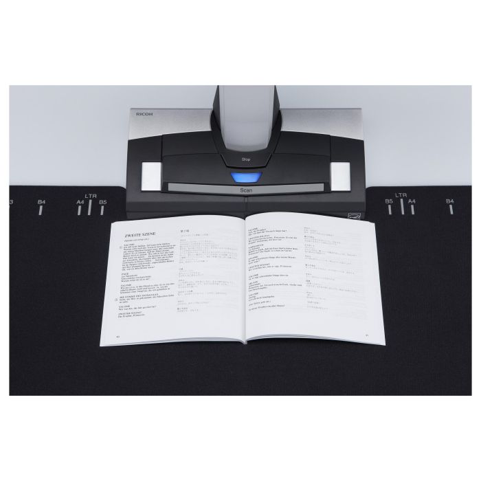 Fujitsu ScanSnap SV600 Escáner de Captura Aérea 432 x 300 mm, 285 x 218 DPI, Negro/Blanco 3