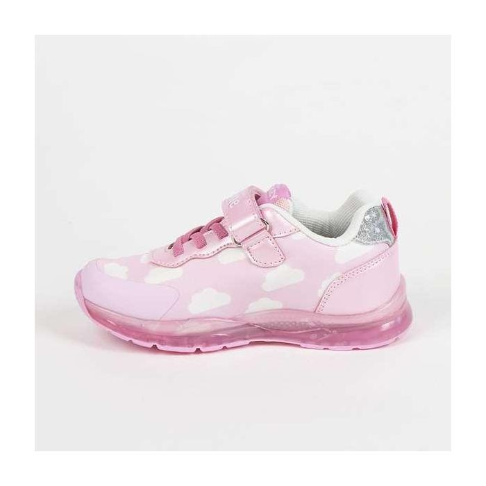 Deportiva suela tpr con luces minnie t026 2 Deportiva suela tpr con luces minnie t026 2