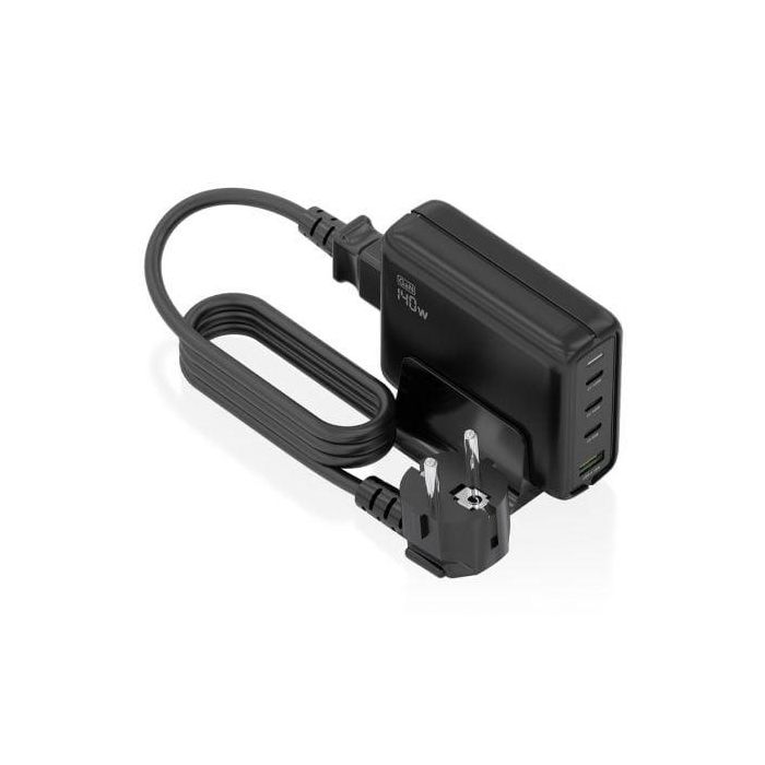 AISENS ASCH-140W4P056-BK Cargador de Sobremesa GaN 140W USB-C PD3.1 4 Puertos Carga Rápida Universal para Portátil y Móvil AISENS ASCH-140W4P056-BK Cargador de Sobremesa GaN 140W USB-C PD3.1 4 Puertos Carga Rápida Universal para Portátil y Móvil