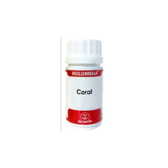 Holomega Coral Cálcico 180 Cápsulas - Mantenimiento de Huesos y Dientes en Condiciones Normales, Apto para Vegetarianos