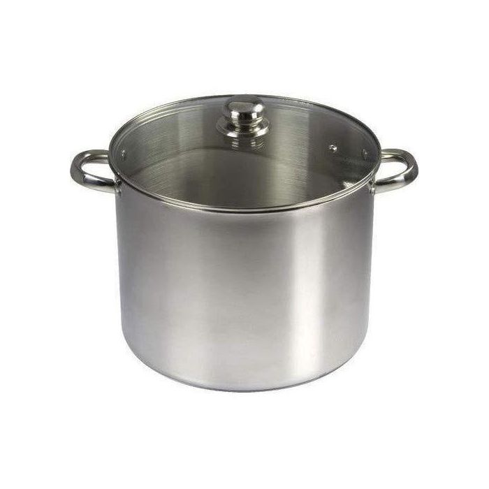 BAUMALU Servicio de catering de acero inoxidable + tapa de vidrio - 30 cm 5 BAUMALU Servicio de catering de acero inoxidable + tapa de vidrio - 30 cm 5
