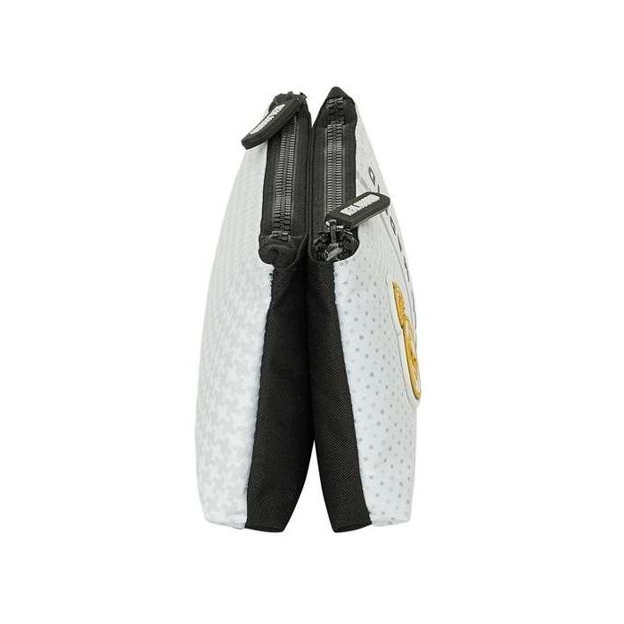 Neceser de Viaje Real Madrid C.F. Blanco Gris Deportivo 22 x 10 x 8 cm 1