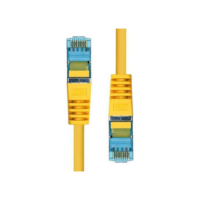 ProXtend CAT6A S/FTP Cable Ethernet Cobre Puro LSZH 99.9%, Conector Oro 50µ", AWG 26, PoE+, Amarillo 75cm 1 ProXtend CAT6A S/FTP Cable Ethernet Cobre Puro LSZH 99.9%, Conector Oro 50µ", AWG 26, PoE+, Amarillo 75cm 1