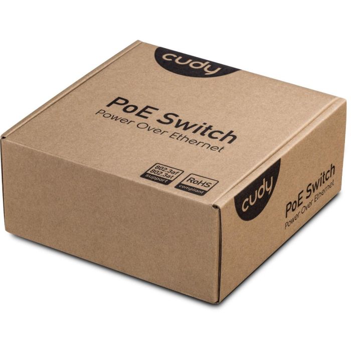 Cudy GS1005P Switch Ethernet de 5 Puertos con PoE+ 4 Cudy GS1005P Switch Ethernet de 5 Puertos con PoE+ 4