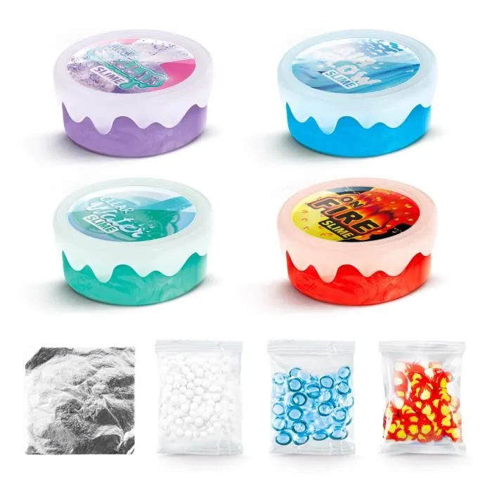 Canal Toys SO SLIME DIY Multipack Xtra Sensation Con 4 slimes sensacionales y adornos SSC 308 1