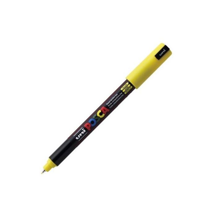 Posca Marcador Pc-1Mr No Permanente Punta Extrafina 0.7 mm Amarillo Posca Marcador Pc-1Mr No Permanente Punta Extrafina 0.7 mm Amarillo