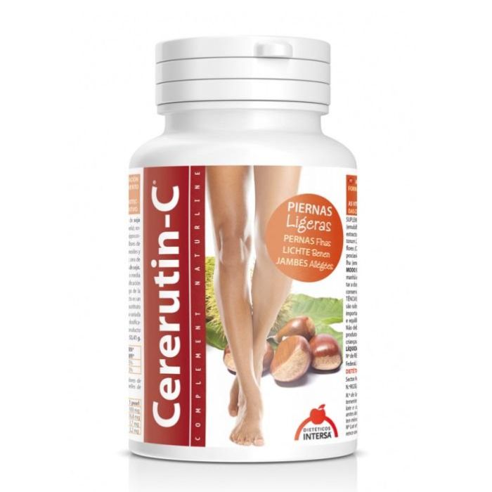 INTERSA Cererutin-C 85 Perlas, Suplemento Circulación y Piernas Cansadas con Vitamina C y Castaño de Indias