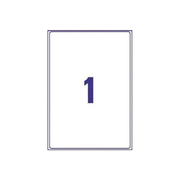 Etiqueta Adhesivas Resistente Avery Transparente 210x297 mm Caja De 25 Unidades 2 Etiqueta Adhesivas Resistente Avery Transparente 210x297 mm Caja De 25 Unidades 2