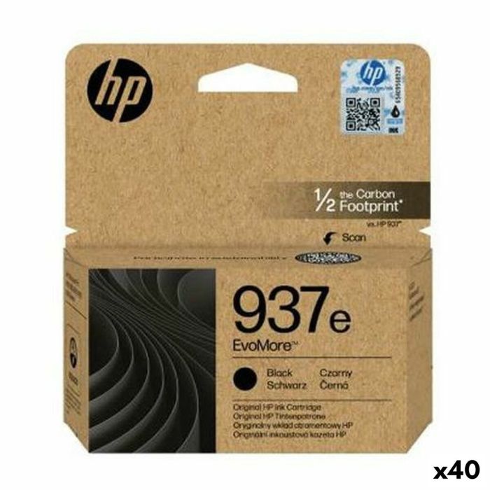 Cartucho de Tinta Original HP 937E (ALTA CAPACIDAD XL) Negro (40 unidades)