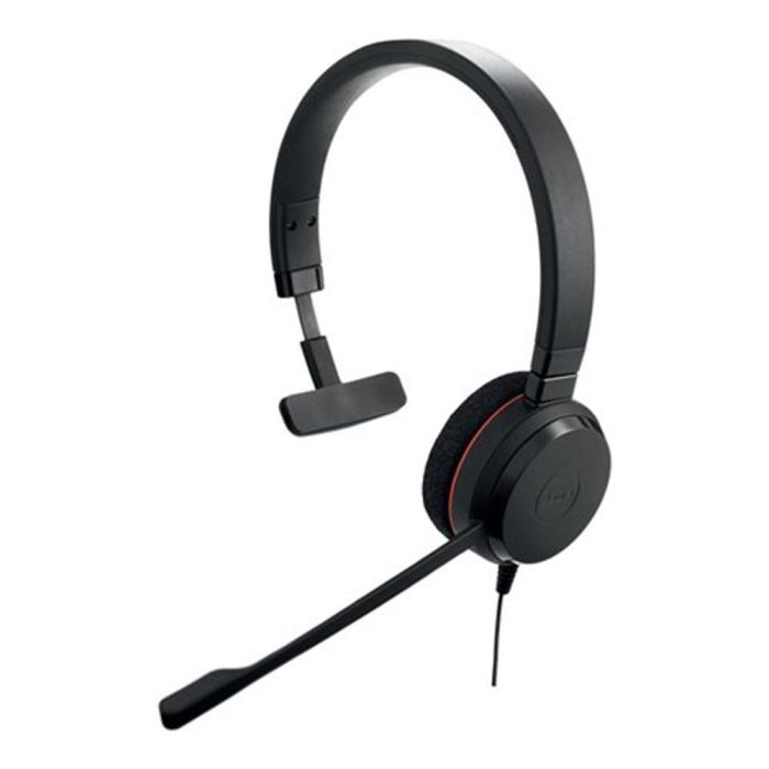 Jabra Evolve 20 Ms Auricular con Cable Negro para PC y Mac, Diadema Ajustable con Micrófono Boom y Control de Volumen 0 Jabra Evolve 20 Ms Auricular con Cable Negro para PC y Mac, Diadema Ajustable con Micrófono Boom y Control de Volumen 0