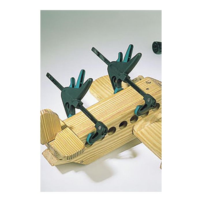 Wolfcraft Sargento Monomanual 2" 40-110 mm, 2 Unidades Profesional Doméstico Acero Verde 1